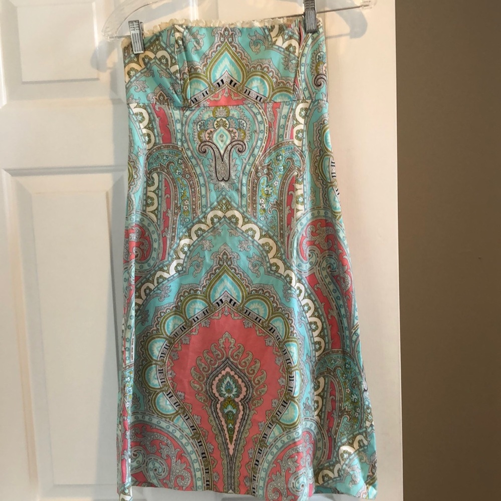 Trina Turk strapless dress